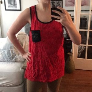 Asbury Park brewery men’s muscle T w front pocket